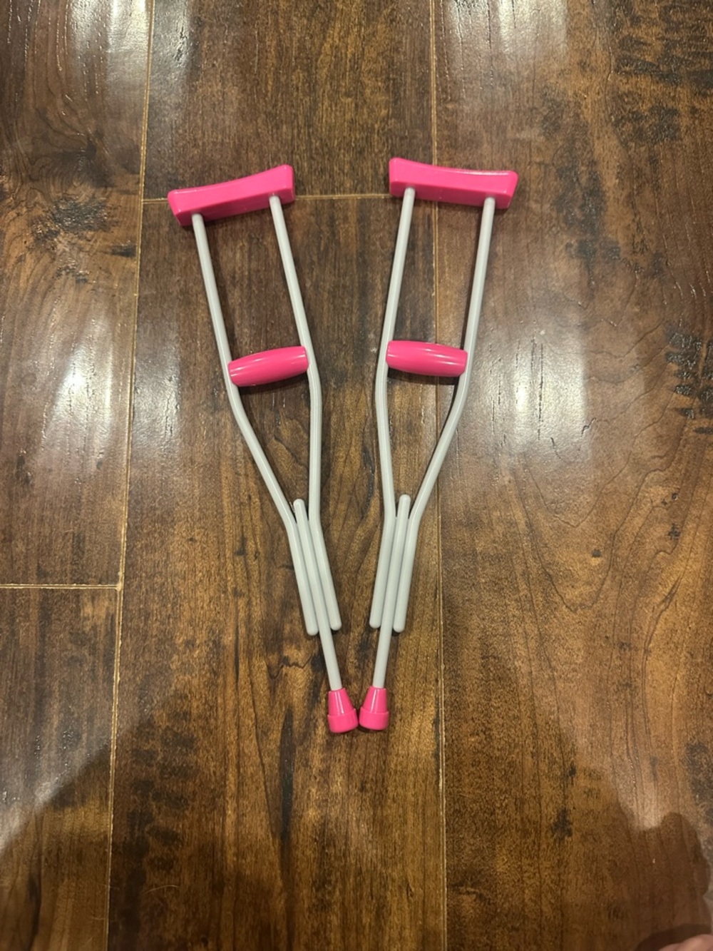 Pink Toy Crutches for Kids Dolls & Accessories